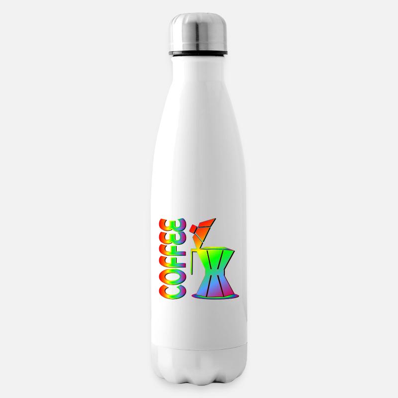 RAINBOW PRIDE KAFFEE ESPRESSO - Isolierflasche - Weiß
