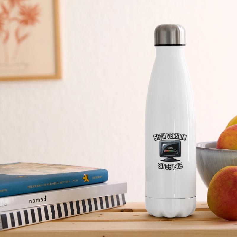 Rétro ordinateur Progrès Conception Bouteille isotherme