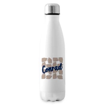 NOM JOUR NOM CONRAD - Bouteille isotherme - blanc - Droite