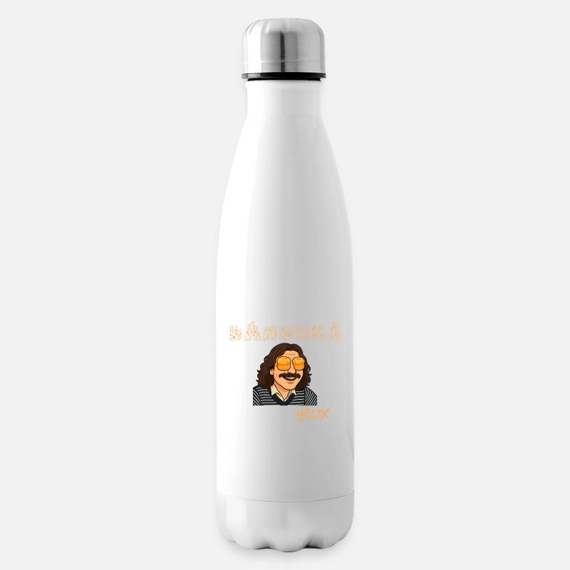 Mit den Augen nach Langres - Isolierflasche - Weiß