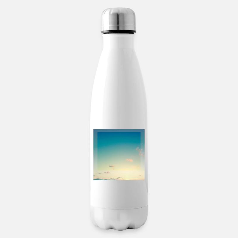 Ciel - Bouteille isotherme - blanc