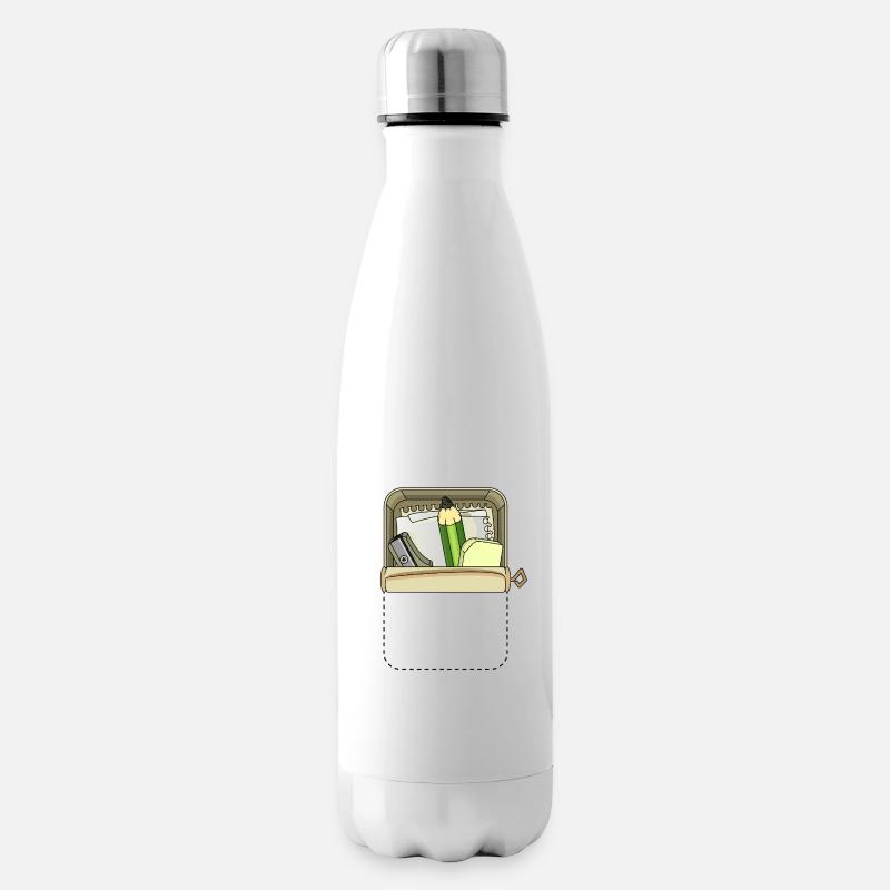 BOÎTE DE POCHE - Bouteille isotherme - blanc