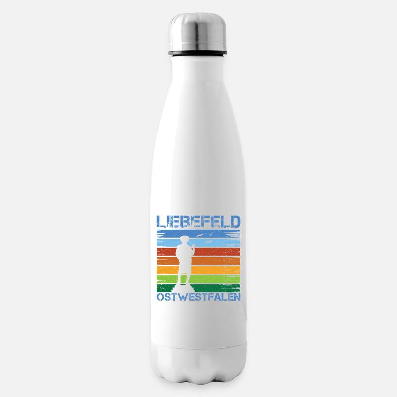 Liebefeld ❤ Leineweber - Bouteille isotherme - blanc