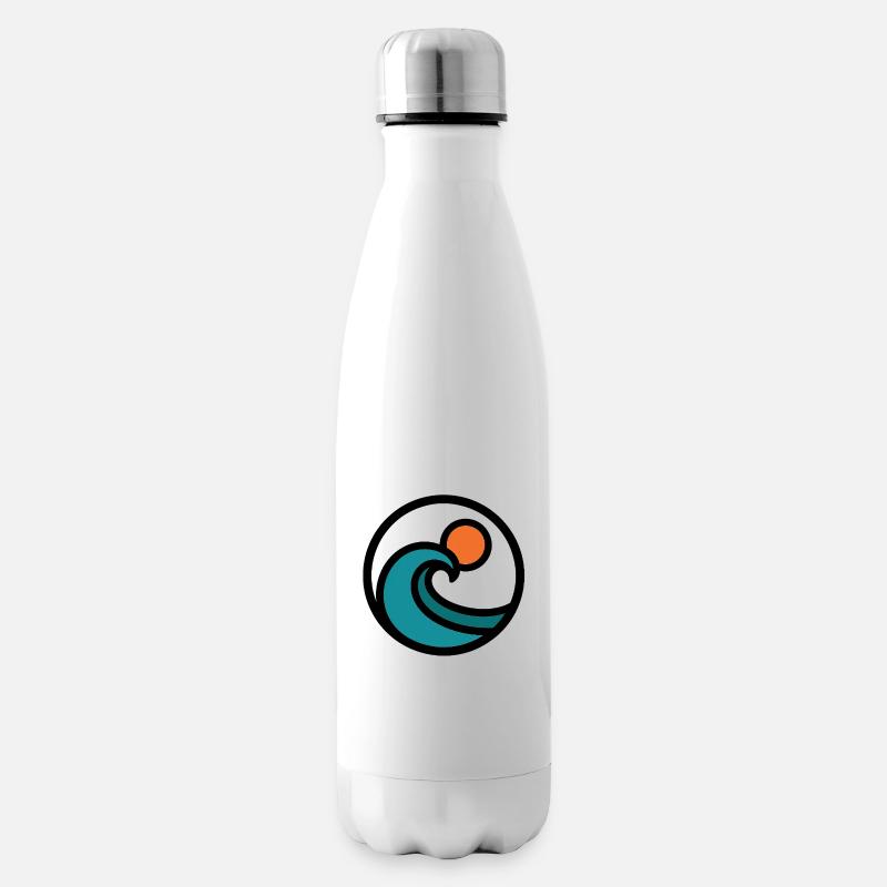 Geist des Ozeans - Isolierflasche - Weiß