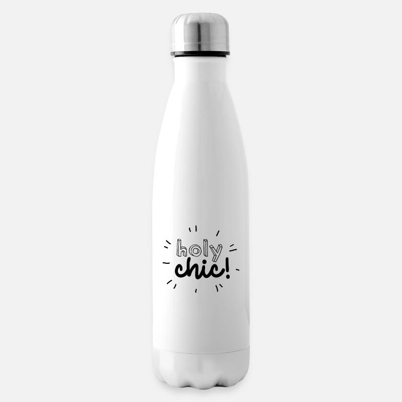 "holy chic" - Isolierflasche - Weiß