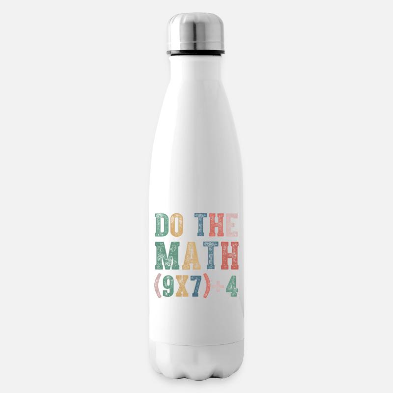 Do The Math 67 Meme Funny Six Seven - Isolierflasche - Weiß
