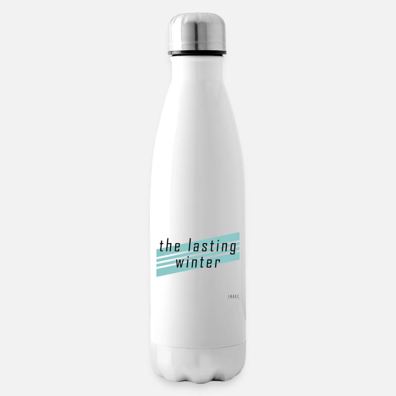 the lasting winter - Isolierflasche - Weiß
