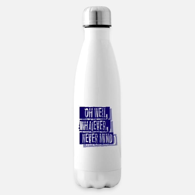 Peu importe - Bouteille isotherme - blanc