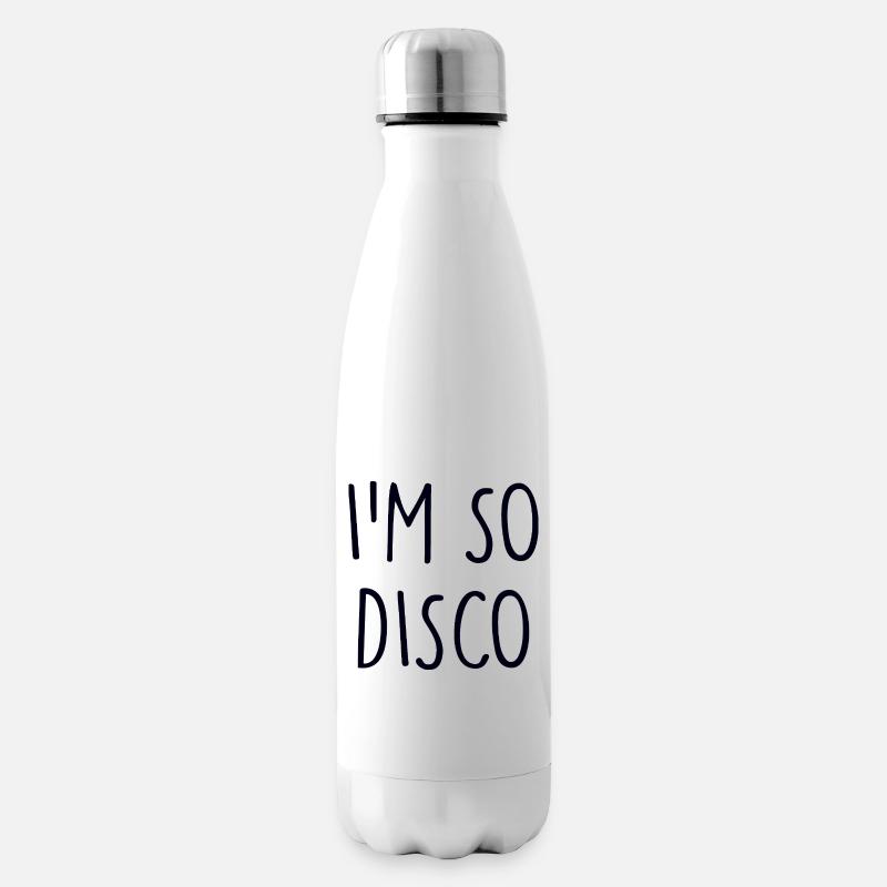 Disco - Isolierflasche - Weiß