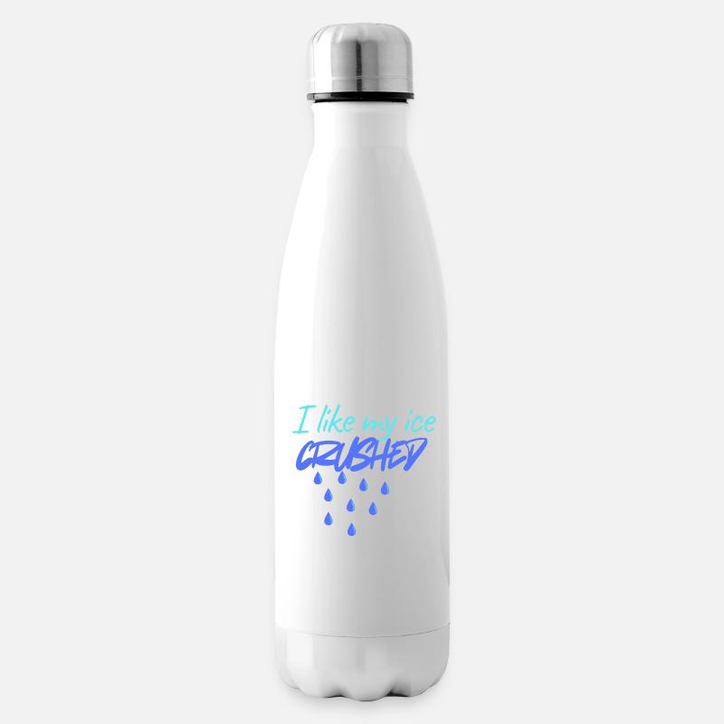 cool drinks - Insulated Water Bottle - white