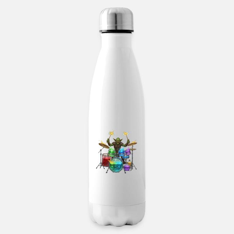 Gobelin avec batterie - Bouteille isotherme - blanc