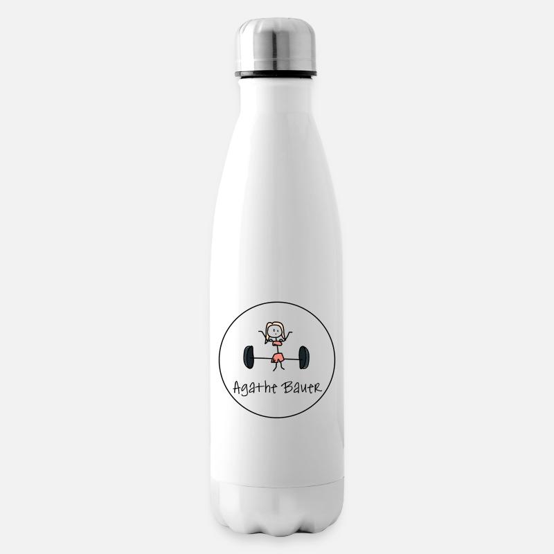 Agathe Power Bauer - Isolierflasche - Weiß