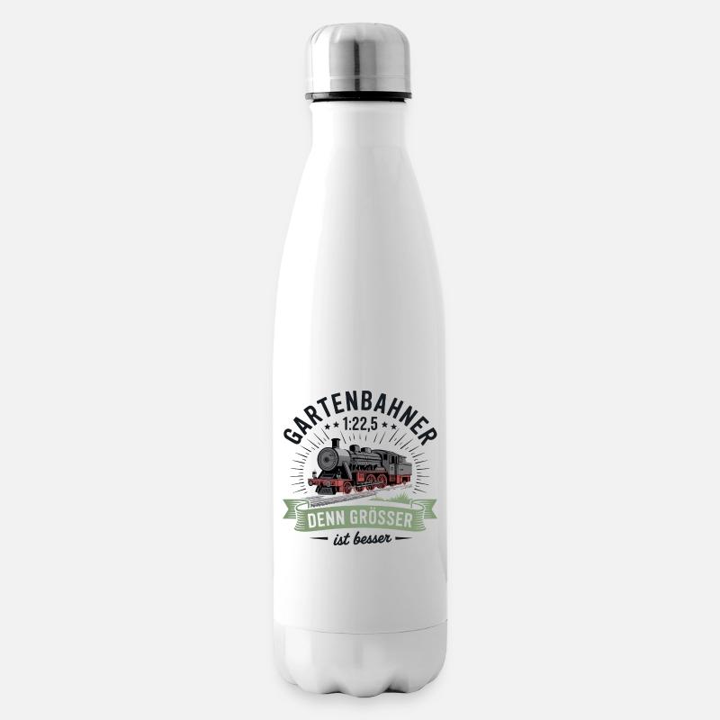 Gartenbahn Eisenbahn Garten Spur G Modelleisenbahn - Isolierflasche - Weiß