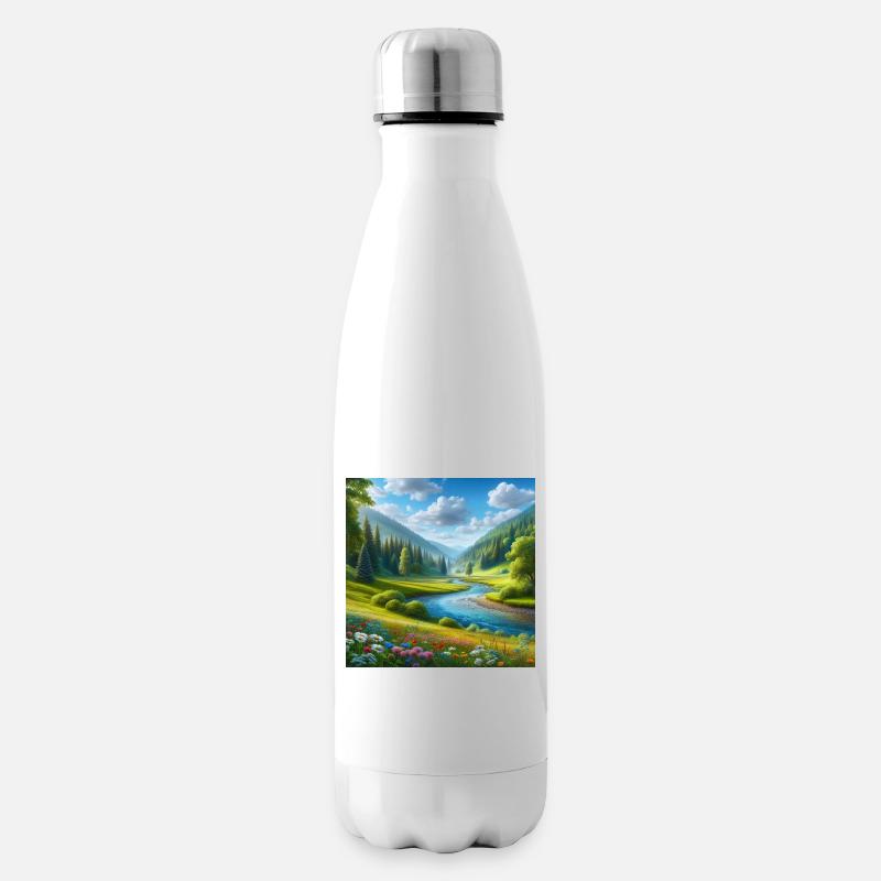 Eine wunderschöne Frühlingshalle - Isolierflasche - Weiß