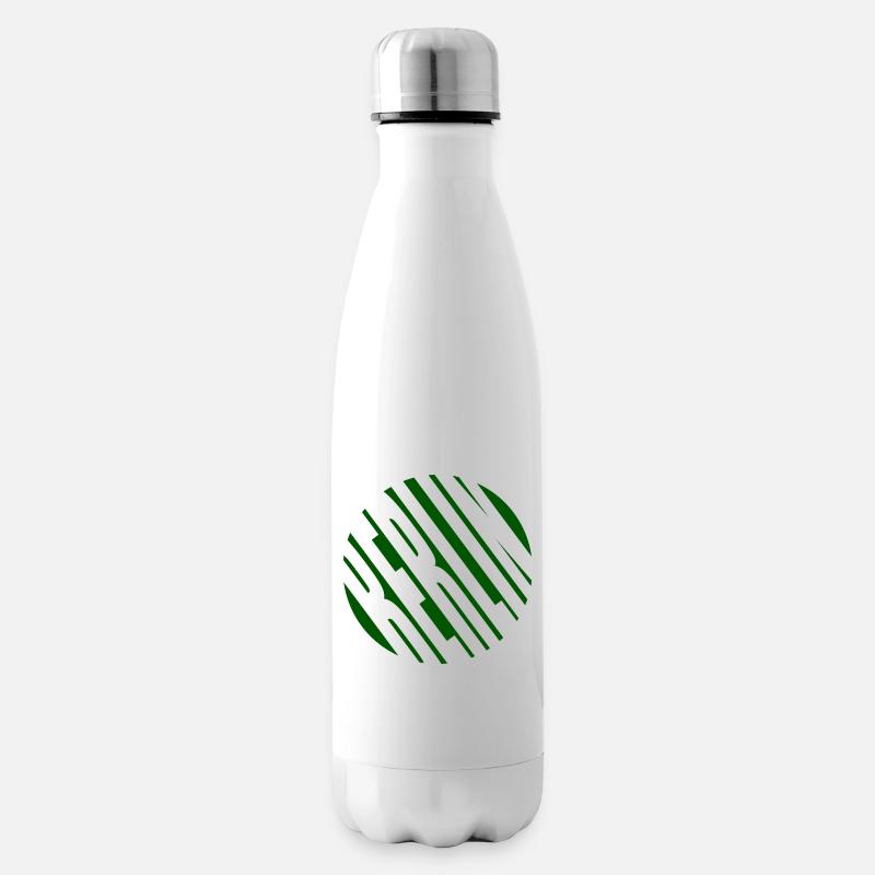 Grünes Berlin  - Isolierflasche - Weiß
