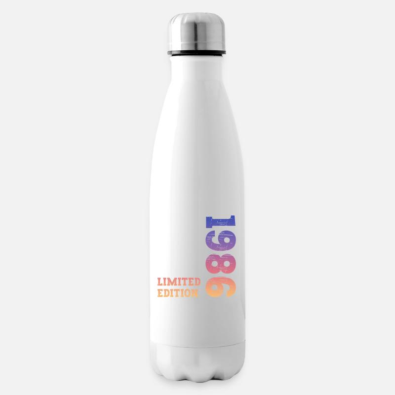 1986 Limited Edition Geburtstag - Isolierflasche - Weiß