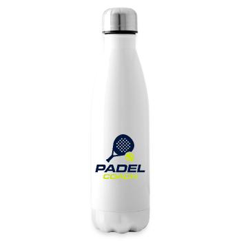 Design du maillot du Padel Coach Sports Club - Bouteille isotherme - blanc - Droite
