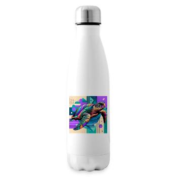 tortue - Bouteille isotherme - blanc - Droite
