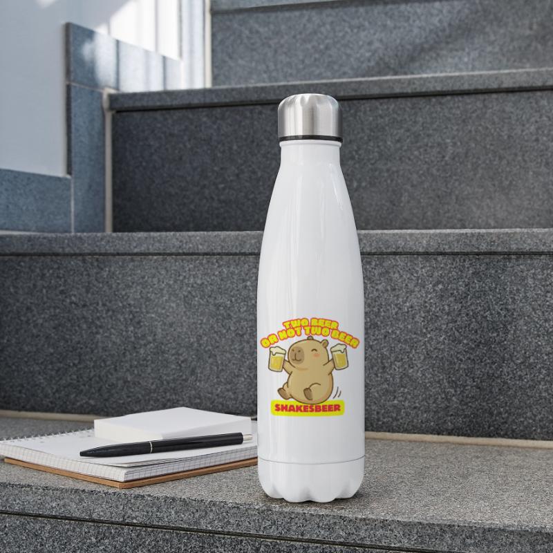 Zwei Bier oder nicht zwei Bier – Shakesbeer – Capybara Isolierflasche