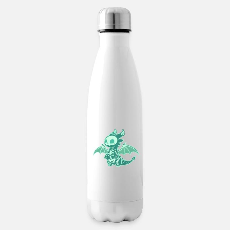 Drachengeist-Vektor - Isolierflasche - Weiß