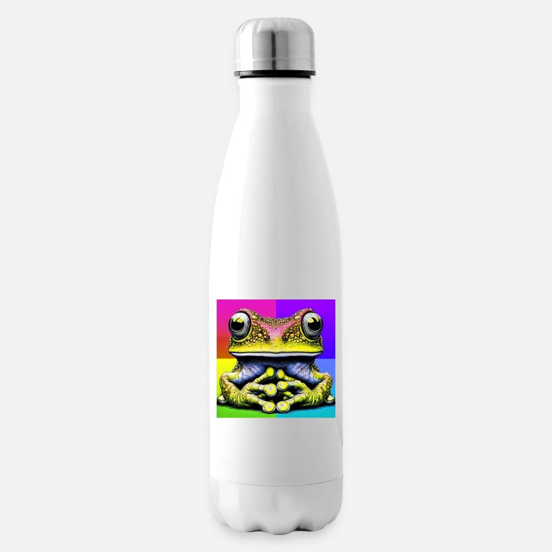 frog - Insulated Water Bottle - white