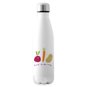 Back to the roots - Insulated Water Bottle - white - Right