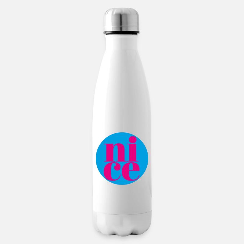 nice - Isolierflasche - Weiß
