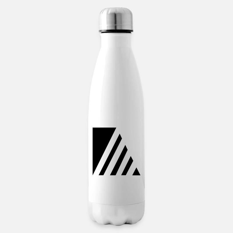Stylish strokes - Insulated Water Bottle - white