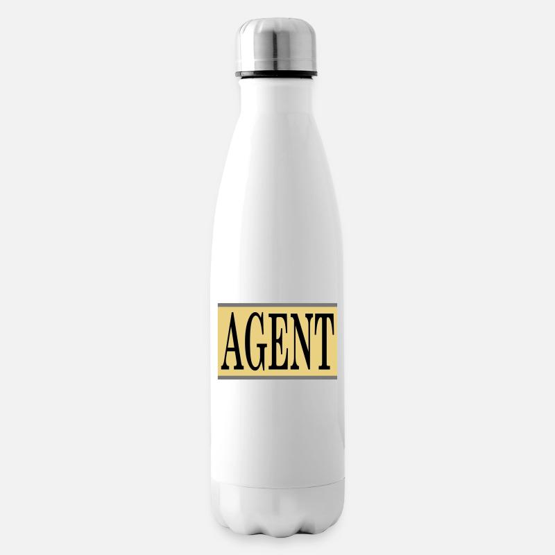 Agent - Isolierflasche - Weiß