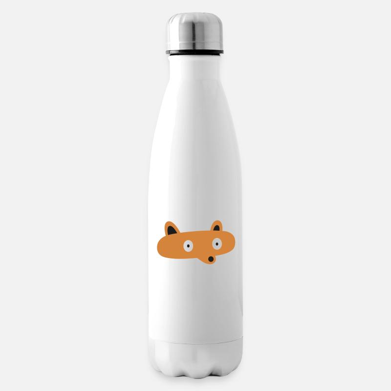 Fuchs - Isolierflasche - Weiß