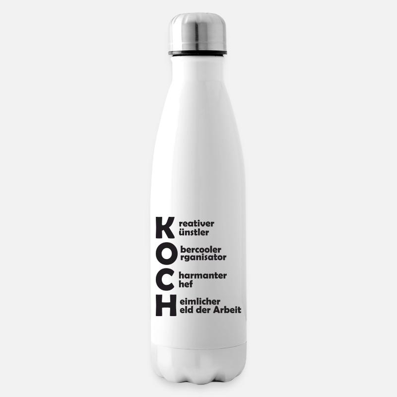 Koch Definition - Isolierflasche - Weiß