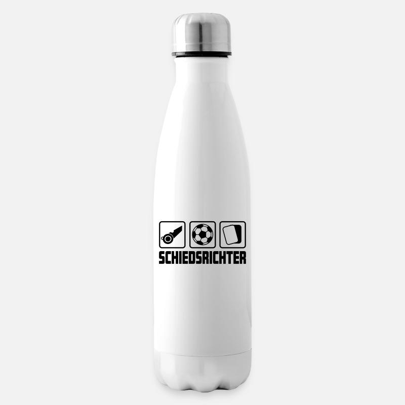 Schiedsrichter - Isolierflasche - Weiß