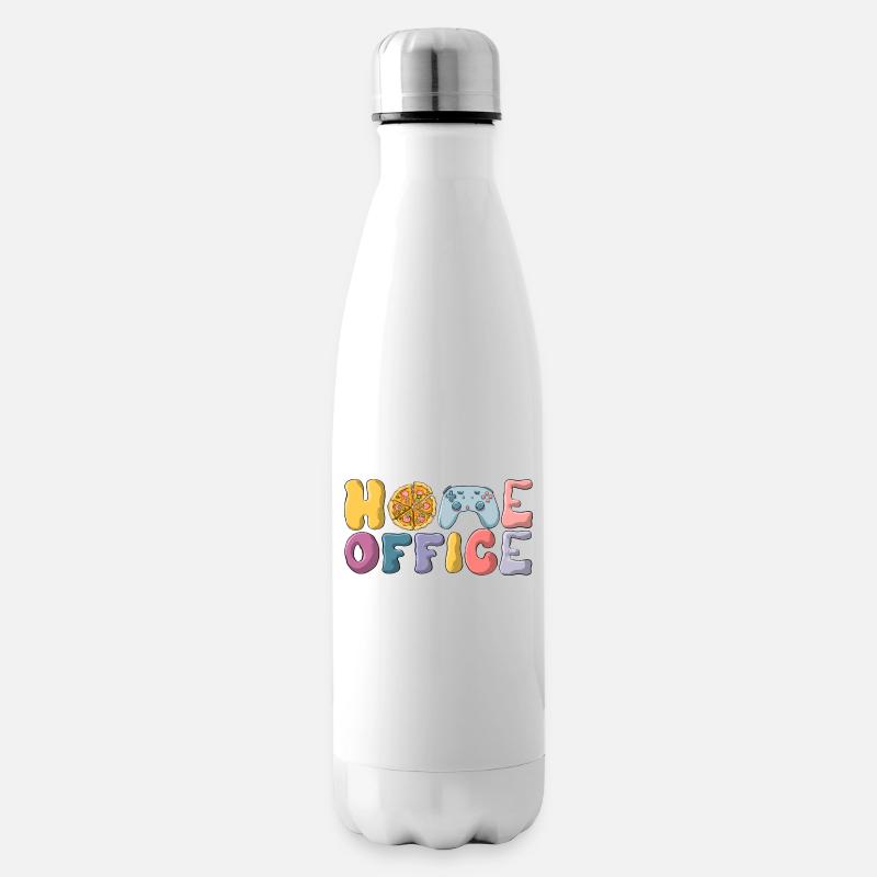 Home Office - Isolierflasche - Weiß