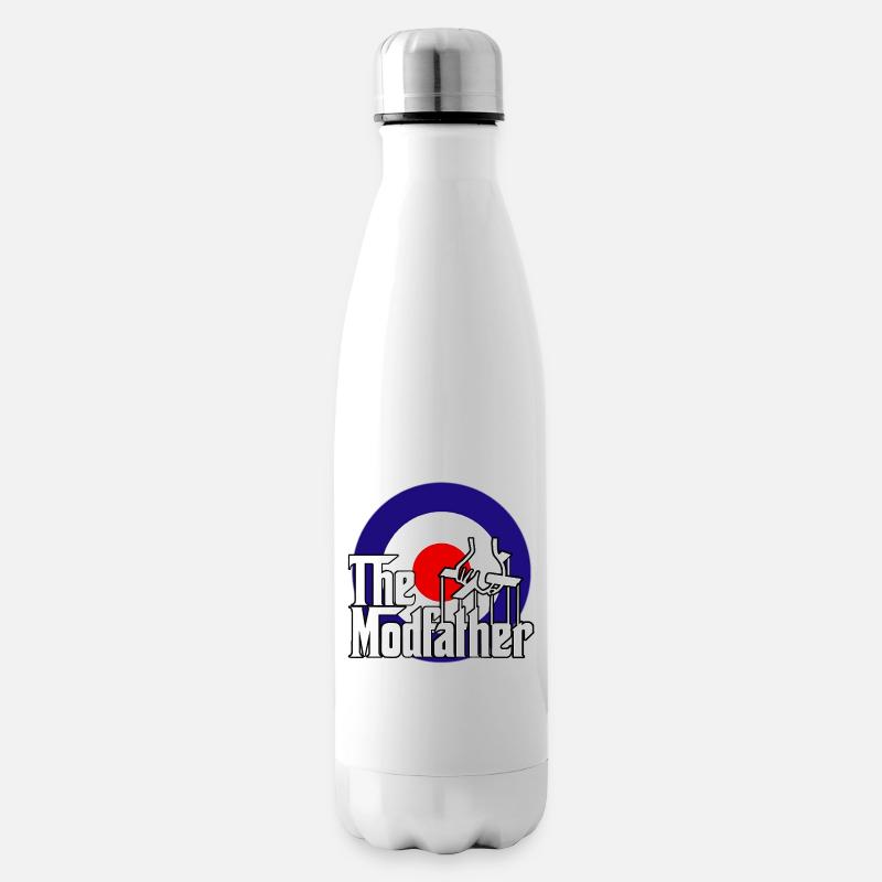 der modfather - Isolierflasche - Weiß