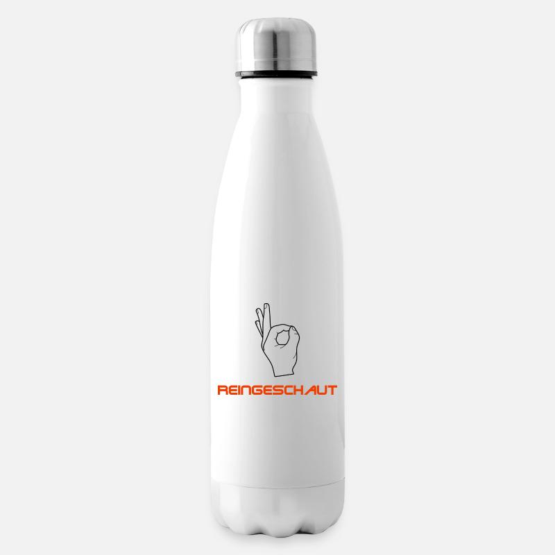 reingeschau - Isolierflasche - Weiß