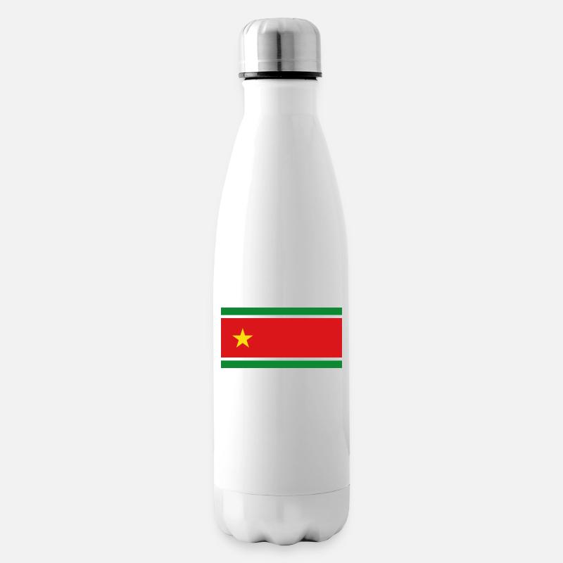 GwadaFlag - Bouteille isotherme - blanc