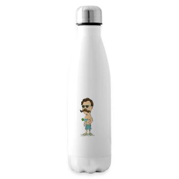 Nietzsche - Insulated Water Bottle - white - Right