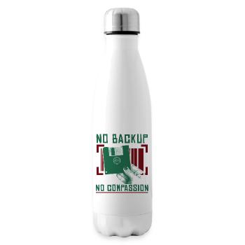 Funny Software Engineer - Insulated Water Bottle - white - Right