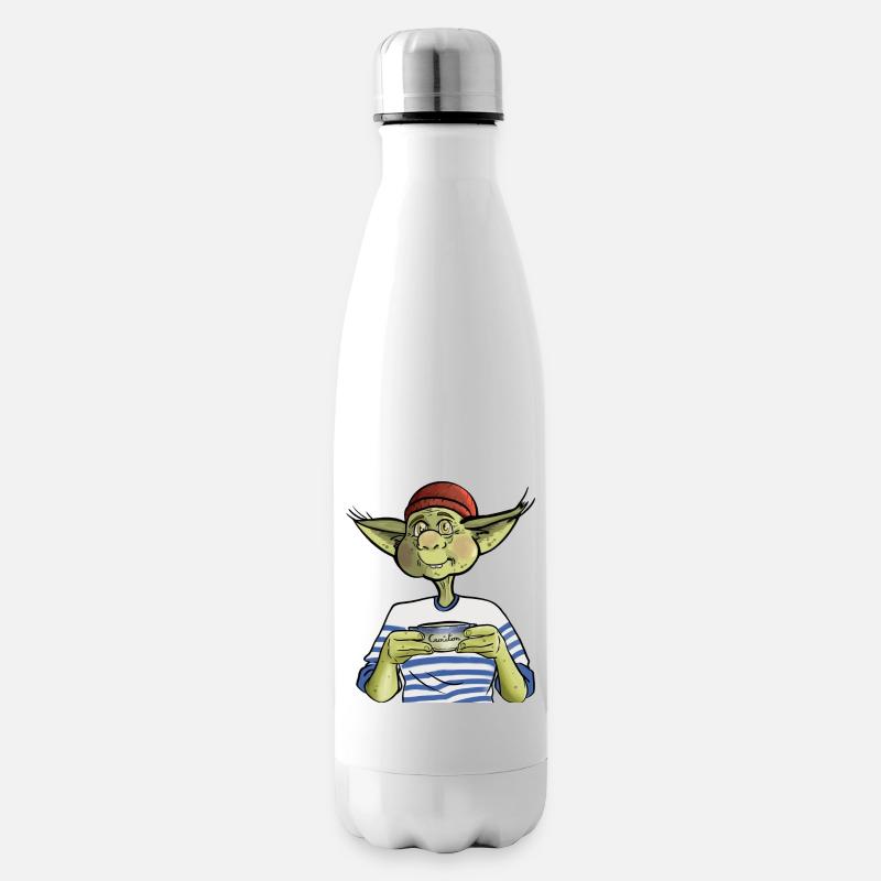 Korrigan breizh - Bouteille isotherme - blanc