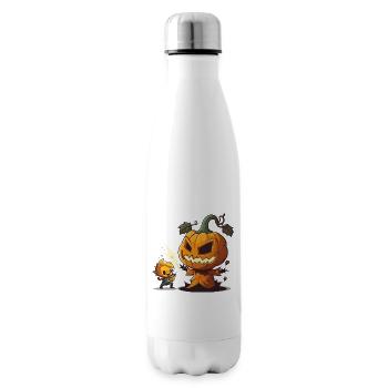 Kürbis Schnitzen Pro - Isolierflasche - Weiß - Rechts