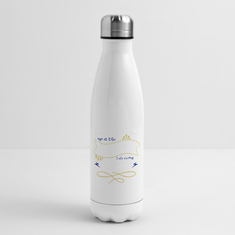 computers programming language present idea Insulated Water Bottle
