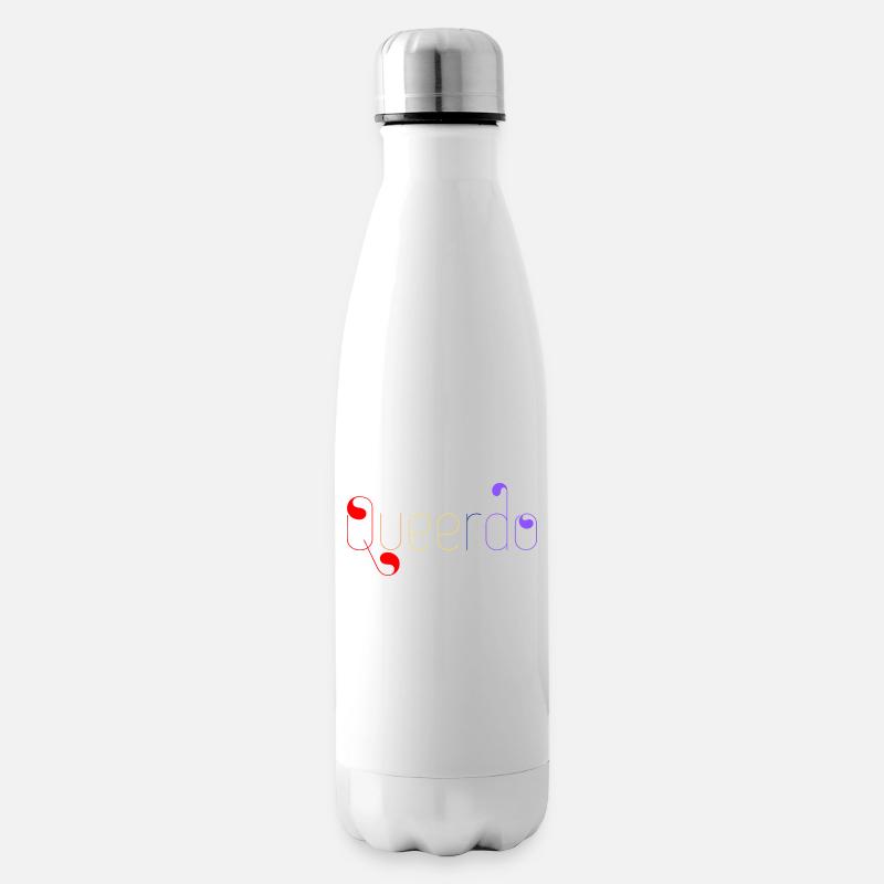 Queerdo - Bouteille isotherme - blanc
