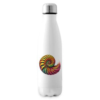 Coquille de Nautilus - Bouteille isotherme - blanc - Droite