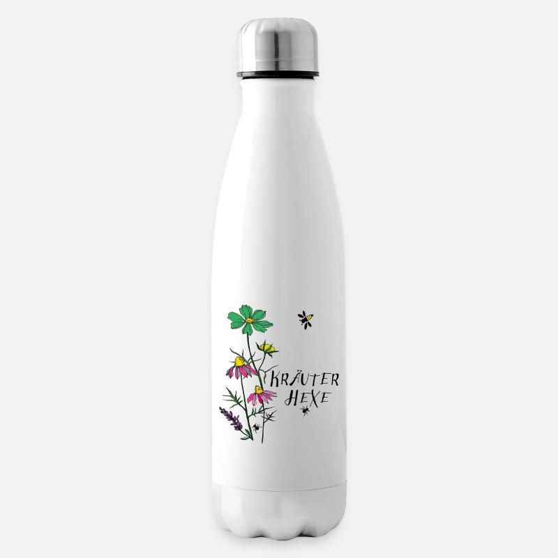 Sorcière des herbes - Bouteille isotherme - blanc