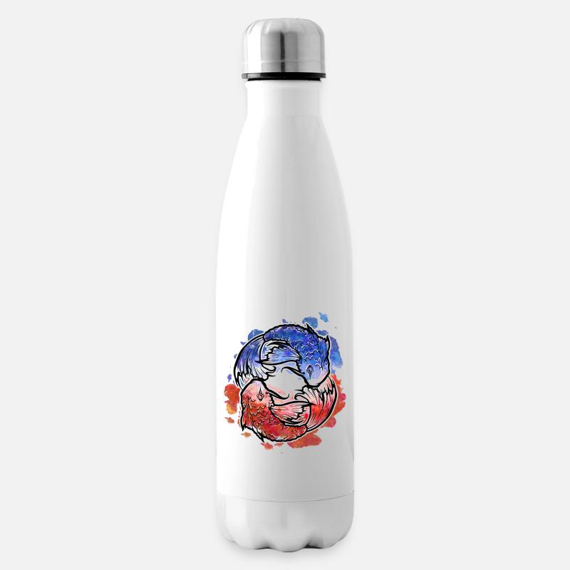 Pescis - Bouteille isotherme - blanc