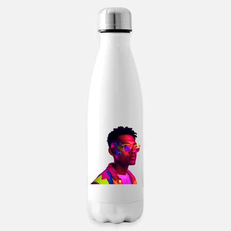 coller mann - Isolierflasche - Weiß
