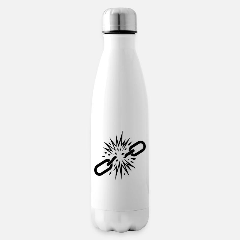 Freiheit - Isolierflasche - Weiß
