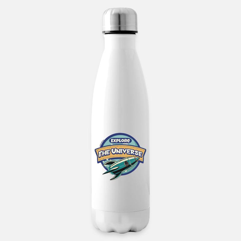 Space Explorer - Explorez l’Univers - Bouteille isotherme - blanc