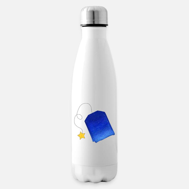 Vincent van Goghs Tee - Isolierflasche - Weiß