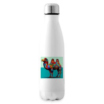 Kamel - Isolierflasche - Weiß - Rechts